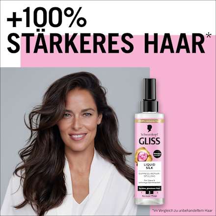 Sprüh-Conditioner Express-Repair Liquid Silk Schwarzkopf GLISS