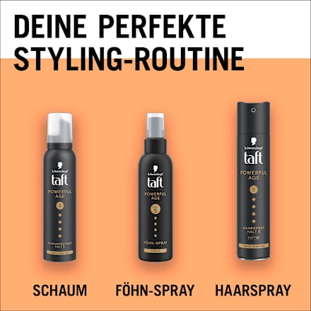 Haarspray POWERFUL AGE Halt 5 Schwarzkopf taft