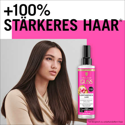 Sprüh-Conditioner Express-Repair Verführerisch Lang Schwarzkopf GLISS