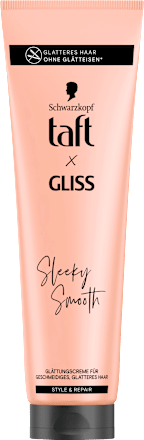 Glättungscreme taft x Gliss Sleeky Smooth Schwarzkopf taft