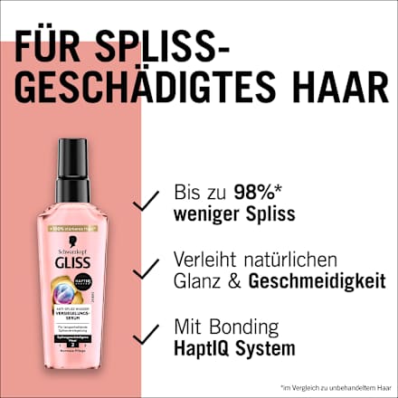 Haarserum Anti-Spliss Wunder Schwarzkopf GLISS