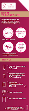 Intensiv-Creme-Coloration 750 Schokobraun Palette Intensive Color Creme