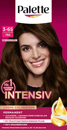 Intensiv-Creme-Coloration 750 Schokobraun Palette Intensive Color Creme