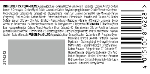 Intensiv Creme Coloration Permanenter Aufheller - Nr. 220 Frostiges Silberblond Palette Intensive Color Creme