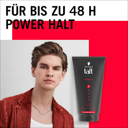 Haargel POWER Halt 5 Schwarzkopf taft