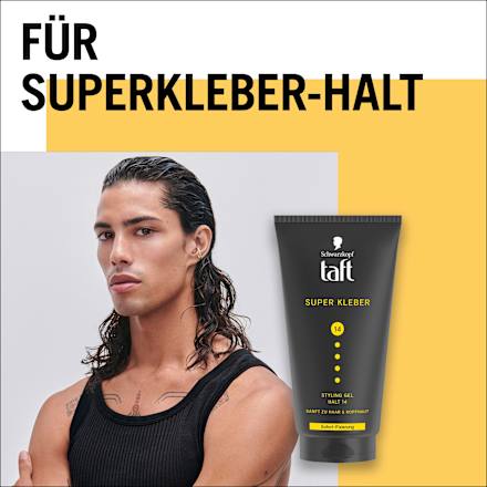 Haargel SUPER KLEBER Halt 14 Schwarzkopf taft