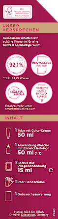 Intensiv-Creme-Coloration 800 Dunkelbraun Palette Intensive Color Creme