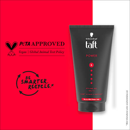 Haargel POWER Halt 5 Schwarzkopf taft