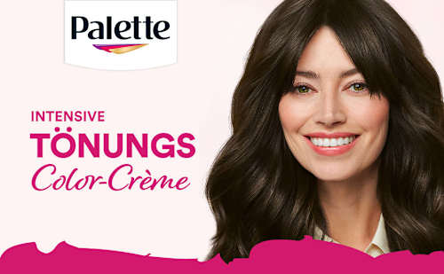 Haartönung Color-Crème 4-0 Dunkelbraun Palette Intensive Color Creme