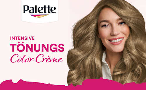 Haartönung Color-Crème 8-0 Mittelblond Palette Intensive Color Creme