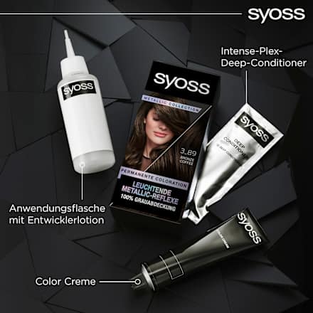 Haarfarbe Metallic 3_89 Bronze Coffee syoss