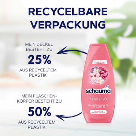 Shampoo 7 Blüten-Öl  schauma
