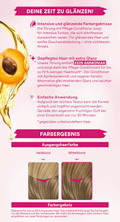 Haartönung Color-Crème 8-0 Mittelblond Palette Intensive Color Creme