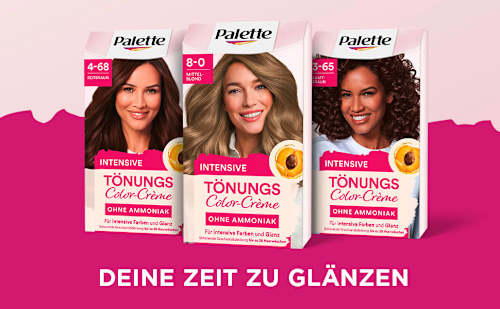 Haartönung Color-Crème 8-0 Mittelblond Palette Intensive Color Creme