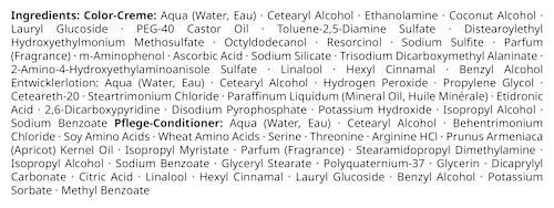 Haartönung Color-Crème 4-0 Dunkelbraun Palette Intensive Color Creme