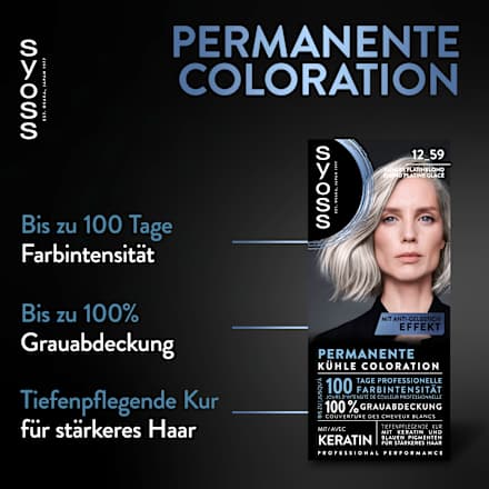 Haare Aufheller 12_59 Kühles Platinblond Syoss