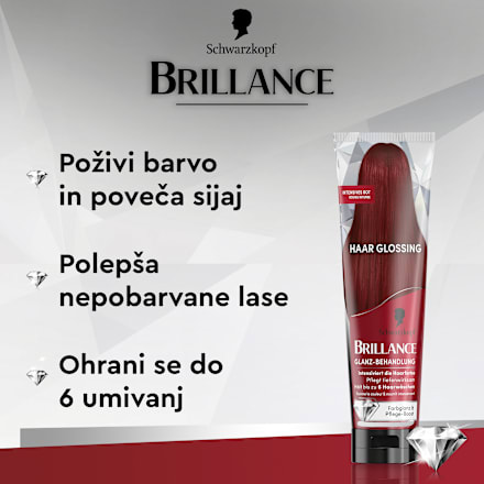 Barvna maska za lase Intenzivno rdeča Schwarzkopf Brillance