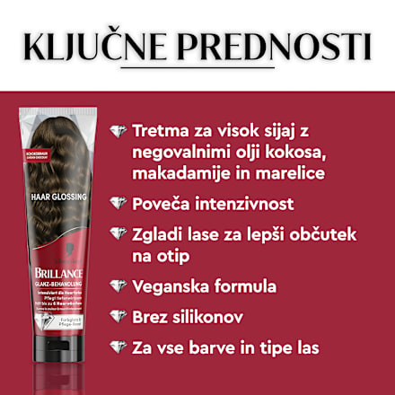 Barvna maska za lase Čokoladno rjava Schwarzkopf Brillance