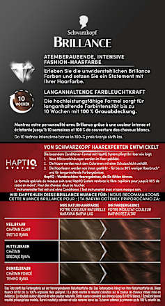 Haarfarbe 869 Kastanienbraun Schwarzkopf Brillance