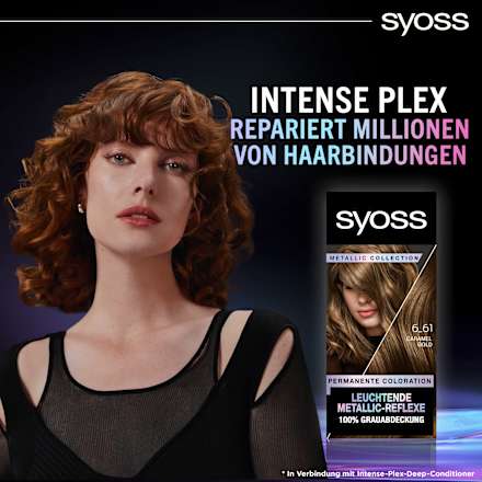 Haarfarbe Metallic 6_61 Caramel Gold syoss