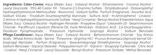 Haartönung Color-Crème 5-0 Mittelbraun Palette Intensive Color Creme