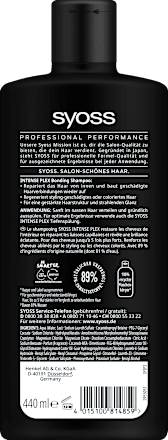 Shampoo Intense Plex syoss