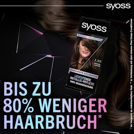 Haarfarbe Metallic 3_89 Bronze Coffee syoss