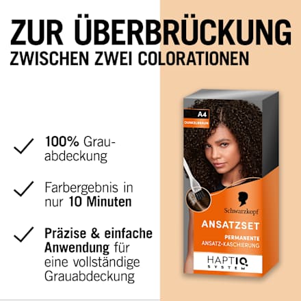 Ansatzset A4 Dunkelbraun Schwarzkopf