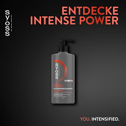 Shampoo Men Intense Power syoss