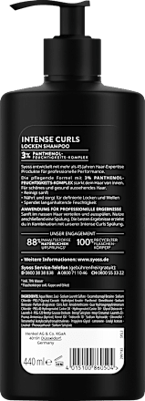 Shampoo Intense Curls syoss