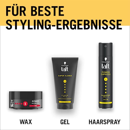 Haargel SUPER KLEBER Halt 14 Schwarzkopf taft
