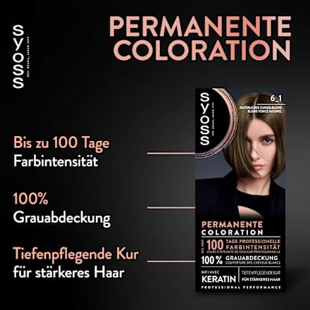 Haarfarbe 6_1 Natürliches Dunkelblond Syoss
