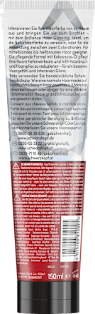 Farb-Glanzbehandlung Glossing Kupfer Schwarzkopf Brillance