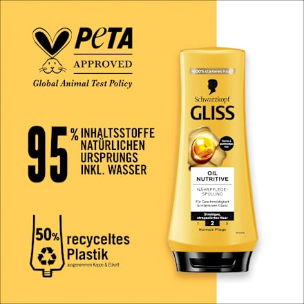 Conditioner Oil Nutritive Schwarzkopf GLISS