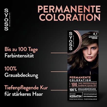 Haarfarbe 4_1 Mittelbraun Syoss