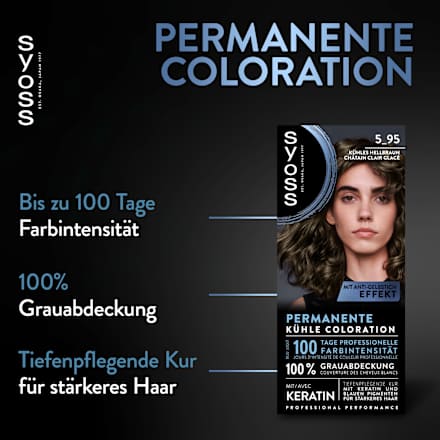 Haarfarbe 5_95 Kühles Hellbraun Syoss