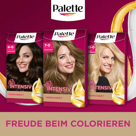 Haarfarbe 500/7-0 Dunkelblond Palette Intensive Color Creme