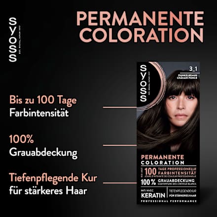 Haarfarbe 3_1 Dunkelbraun Syoss