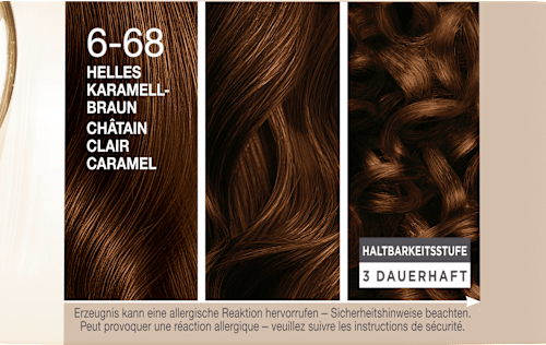 Dauerhafte Coloration Creme Supreme - Nr. 6-68 Helles Karamellbraun Schwarzkopf CREME SUPREME