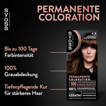 Haarfarbe 4_8 Schokobraun Syoss