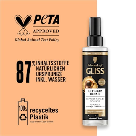 Sprüh-Conditioner Express-Repair Ultimate Repair Schwarzkopf GLISS