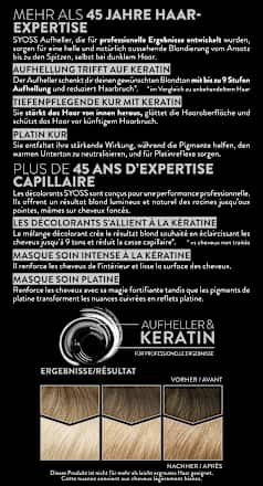 Haare Aufheller 13_5 Platin Syoss