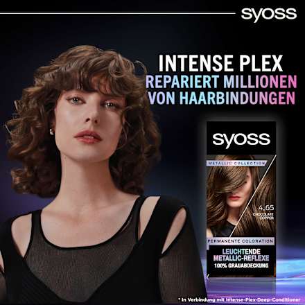 Haarfarbe Metallic 4_65 Chocolate Copper  syoss