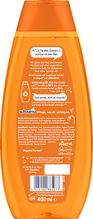 Shampoo Superfruit & Glanz schauma