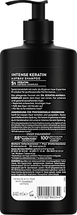 Shampoo Intense Keratin syoss