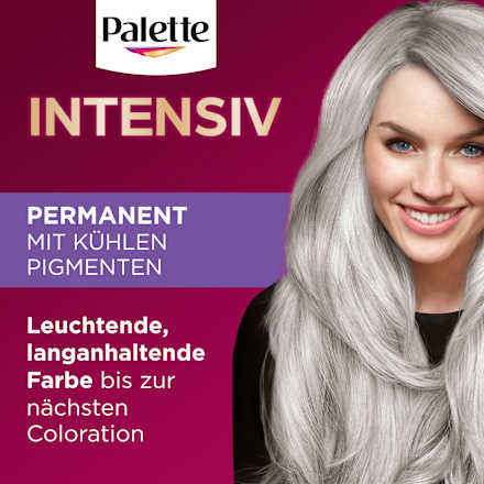 Haarfarbe U71 Kühles Silbergrau Palette Intensive Color Creme