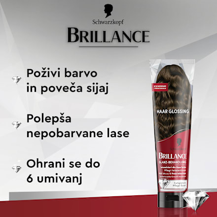 Barvna maska za lase Čokoladno rjava Schwarzkopf Brillance