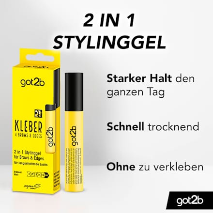 Stylinggel Kleber 4 Brows & Edges 2in1 got2b