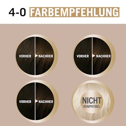 Haarfarbe 4-0 Natürliches Dunkelbraun Schwarzkopf CREME SUPREME