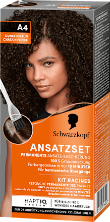 Ansatzset A4 Dunkelbraun Schwarzkopf